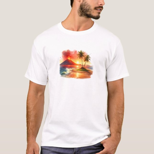 T-shirt Coucher Couleur Couleur Couleur Couleur Co (Devant)