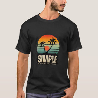 T-shirt coucher de soleil