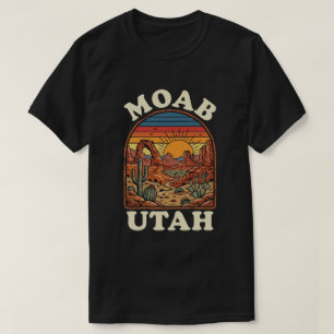T-shirt Coucher de soleil dans le désert de Moab Utah Vo