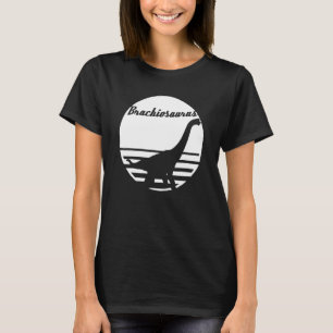 T-shirt Coucher de soleil de Brachiosaurus