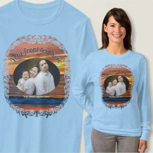 T-shirt Coucher de soleil de famille 1577
