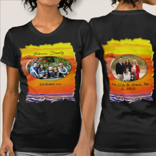 T-shirt Coucher de soleil de famille 2443