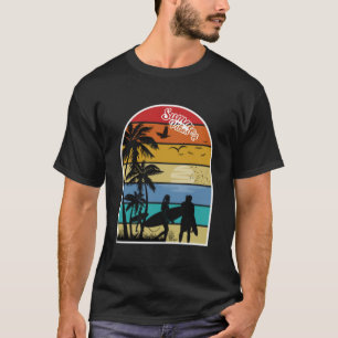 T-shirt Coucher de soleil du paradis du surfeur