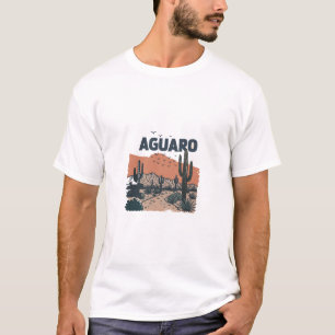 T-shirt Coucher de soleil du Saguaro - Majesté du désert