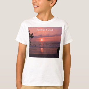 T-shirt Coucher de soleil hawaïen