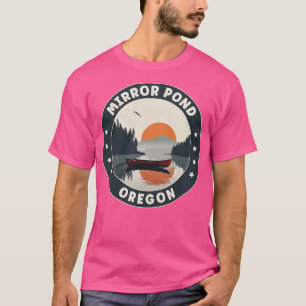 T-shirt Coucher de soleil Mirror Pond Oregon
