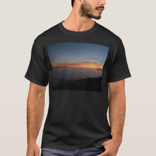 T-shirt coucher de soleil par lac, Kingston, Ontario, Cana