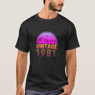 T-shirt Coucher de soleil Rétrowave Synthwave Vaporwave Vi