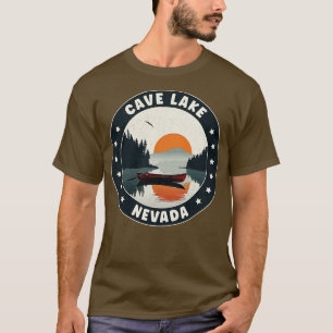 T-shirt Coucher de soleil sur le lac Cave