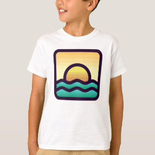 T-shirt Coucher du soleil