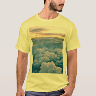 T-shirt Coucher du soleil aérien