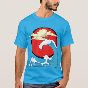 T-shirt Coucher du soleil au-dessus de l'océan