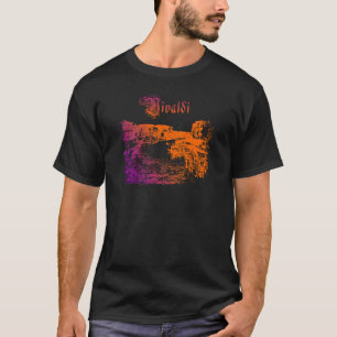 T-shirt Coucher du soleil de canal de VIVLADI Venise