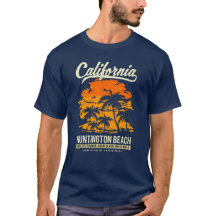 Coucher du soleil de Huntington Beach la