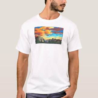 T-shirt Coucher du soleil de Yosemite