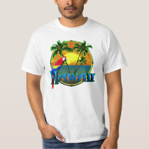 T-shirt Coucher du soleil d'Hawaï