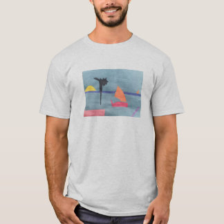 T-shirt "coucher du soleil méditerranéen"