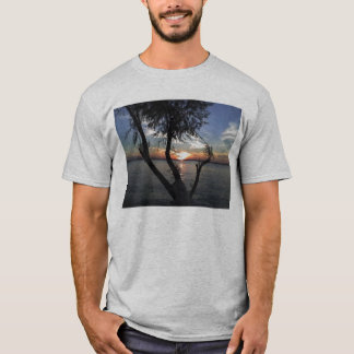 T-shirt Coucher du soleil sur le lac Calaveras