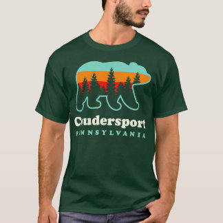 T-shirt Coudersport Pennsylvanie Chasse Randonnée Camping 