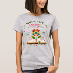 T-shirt « Coudre des graines de gentillesse » - Br