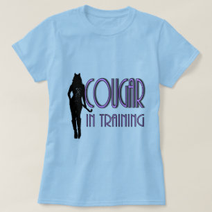 T-shirt cougar à silhouette chaude tendance en entraînemen