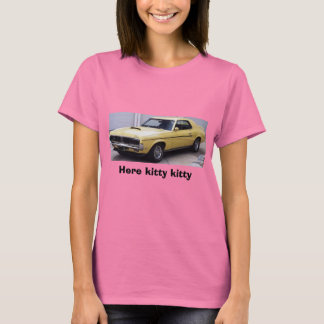 T-shirt cougar, ici kitty kitty