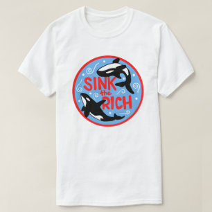 T-shirt Couler les riches