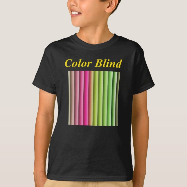 T-shirt Couleur Aveugle (Devant)