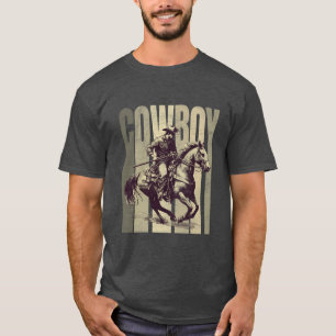 T-shirt couleur cowboy