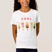 T-shirt couleur crème glacée