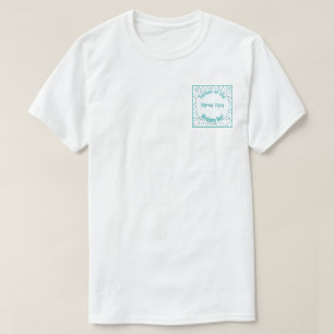 T-shirt Couleur d'art Abstrait personnalisée Flamme d'anni