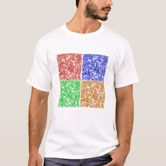 T-shirt Couleur de l'abeille grouillante