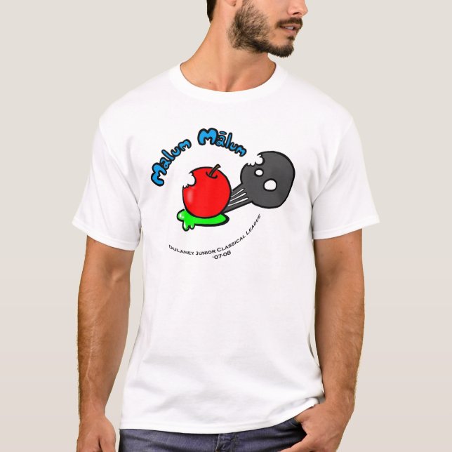 T-shirt Couleur de Malum Malum (lumière) (Devant)