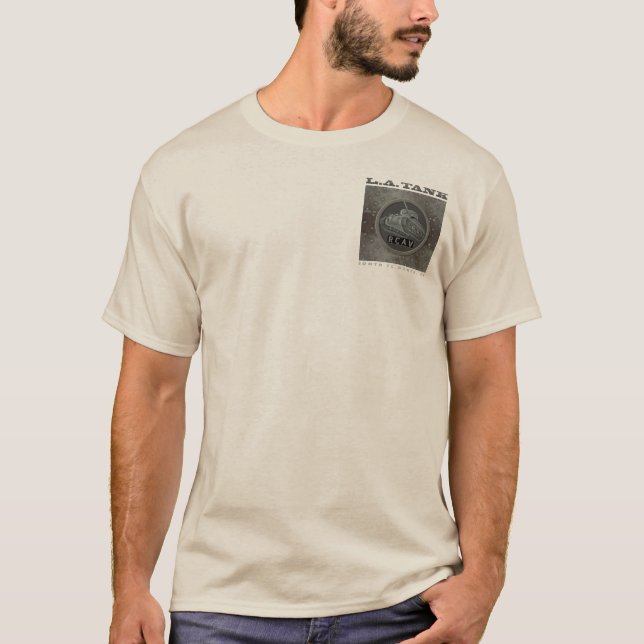 T-shirt Couleur de T des hommes : Sable (Devant)