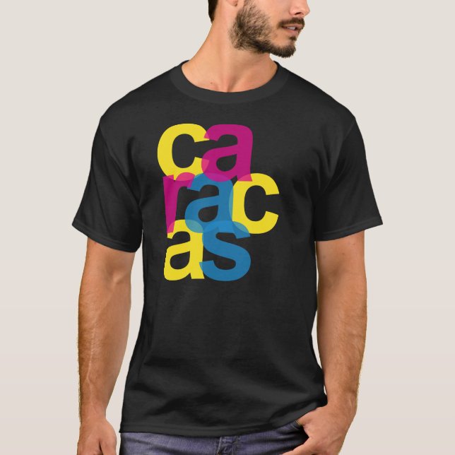 T-shirt Couleur d'en de Caracas (Devant)