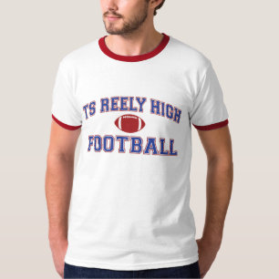 T-shirt Couleur élevée du FOOTBALL de Reely de SOLIDES