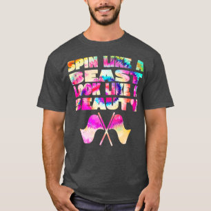 T-shirt Couleur Garde Spin Comme Une Bête Ressemblent À Un