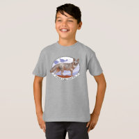 T-shirt couleur gosses du logo Fox