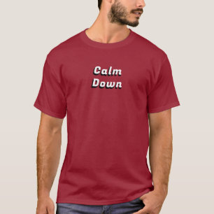 T-shirt couleur marron pour les hommes et les femm