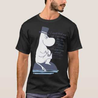 T-shirt Couleur Mymble Moomintroll Puant Ski Hiver Spo