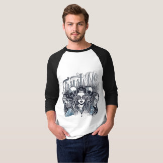T-Shirt couleur noir et blanc pour hommes et femme