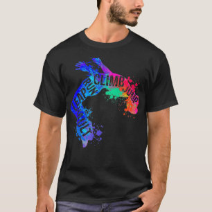 T-shirt Couleur Parkour à revers sans course
