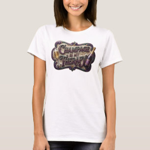 T-shirt Couleur tendance LE CHAMPAGNE EST MA THÉRAPIE Tee