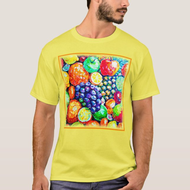 T-shirt Couleur vibrante des fruits. Commandez dès mainten (Devant)