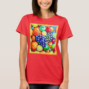 T-shirt Couleur vibrante des fruits. Commandez dès mainten