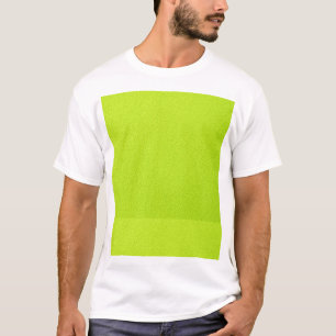 T-shirt Couleurs à la mode au néon lumineuses de vert de