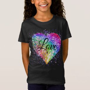 T-Shirt Couleurs arc-en-ciel déclenchant parties scintilla