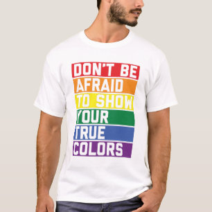 T-shirt Couleurs arc-en-ciel LGBTQ  Idée de cadeau du moi
