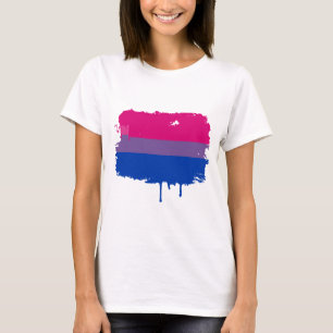 T-shirt Couleurs bisexuelles de fierté