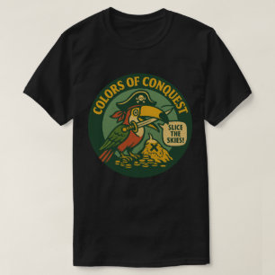 T-shirt Couleurs de conquête pirate toucan